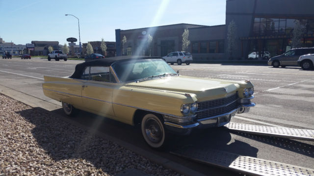 'scarface' 1963 convertible cadillac