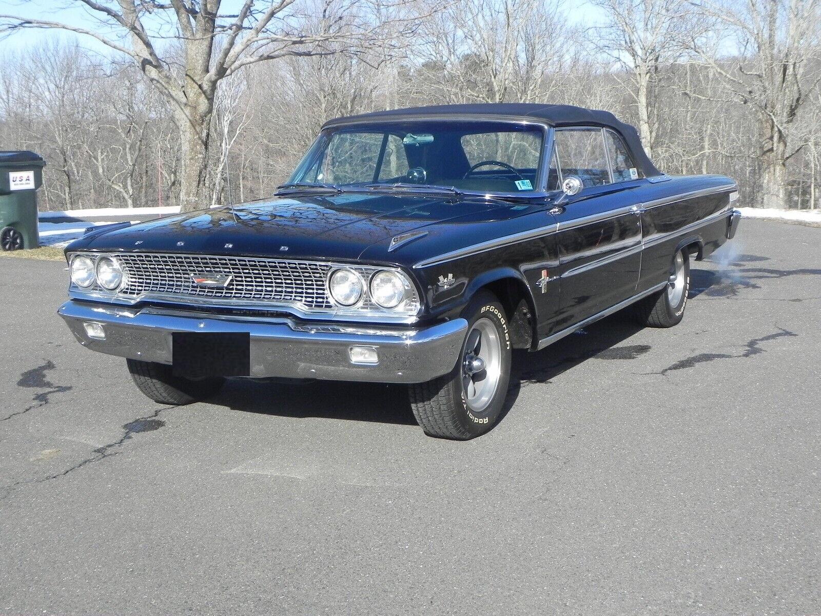 1963 ford galaxie xl super rare 2000 miles since restoration