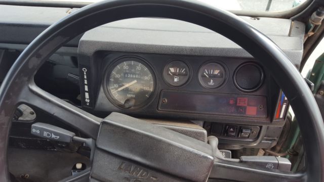 1985 land rover 110 (defender) hi cap pick up, rhd diesel