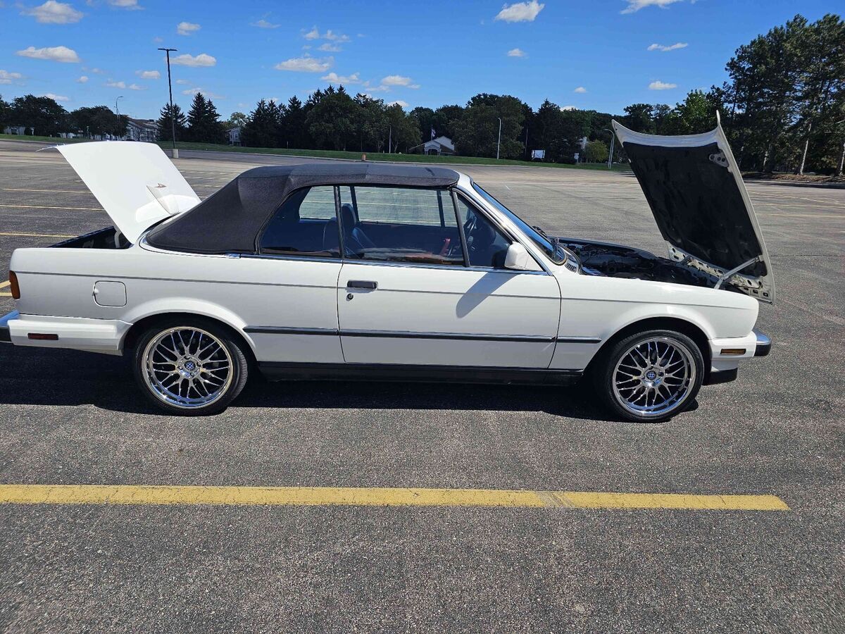1987 bmw 325i convertible white i automatic