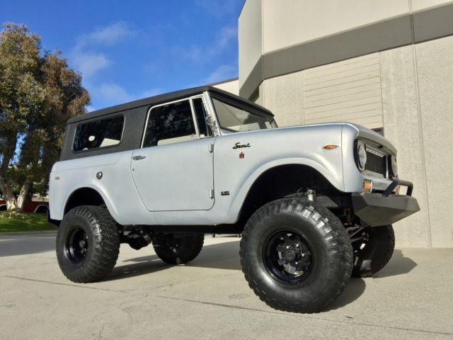 1971 international harvester scout 4x4 removable hard top vintage truck bronco