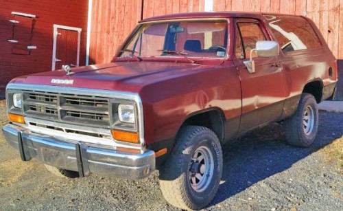 1989 dodge ramcharger se in pennsylvania by owner