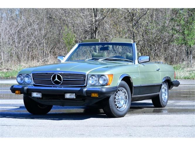 1977 mercedes-benz 450 in elyria, ohio