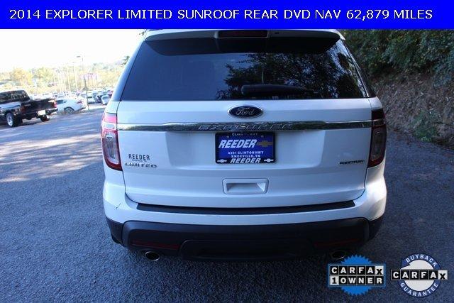 used 2014 ford explorer fwd limited knoxville, tn 37912 for sale in knoxville, tennessee
