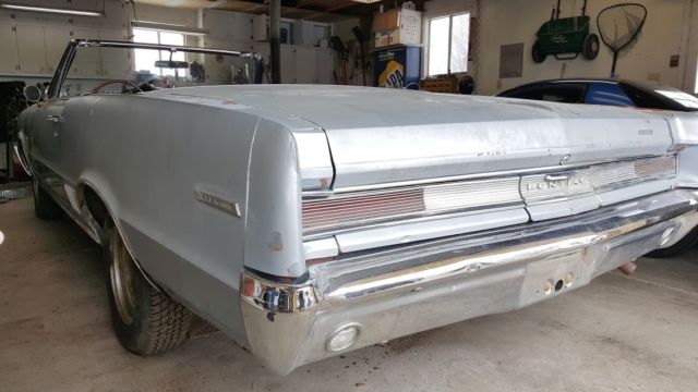 64 1964 pontiac lemans convertible with gto hood. similar to tempest, firebird