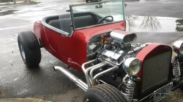 1923 ford t bucket fiberglass body custom frame roadster chevy 350 turbo 350