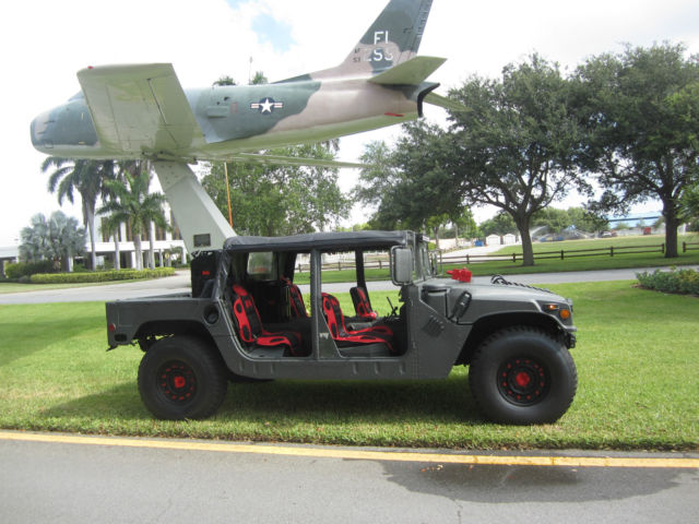 1991 hummer h1 military humvee show truck restored 6.2l diesel 4x4 no reserve