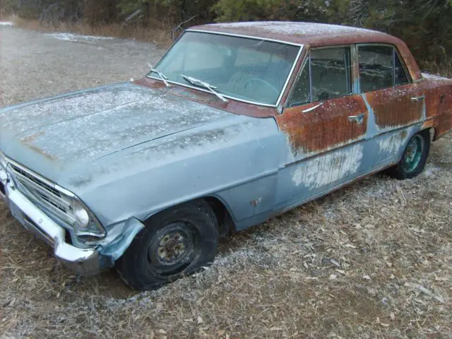 1967 chevy ii original 1-owner v8 283 2v automatic 2-speed powerglide