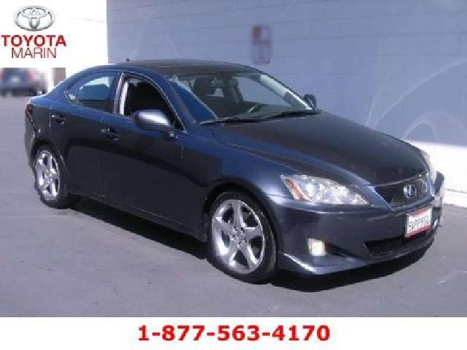 2007 lexus is 250 v6 w/ nav... one owner in san rafael, ca
