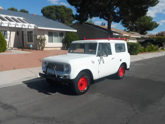 up for 5 day auction at no reserve1965 international scout 4x4 survivor
