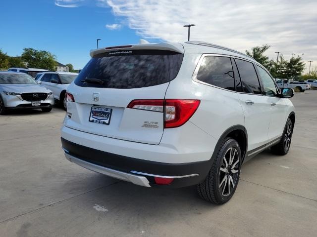 2021 honda pilot elite