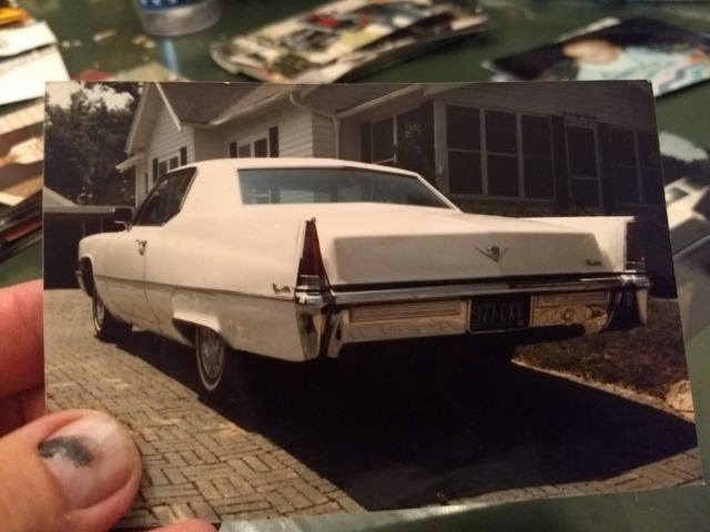 1969 cadillac coupe deville "barn find"