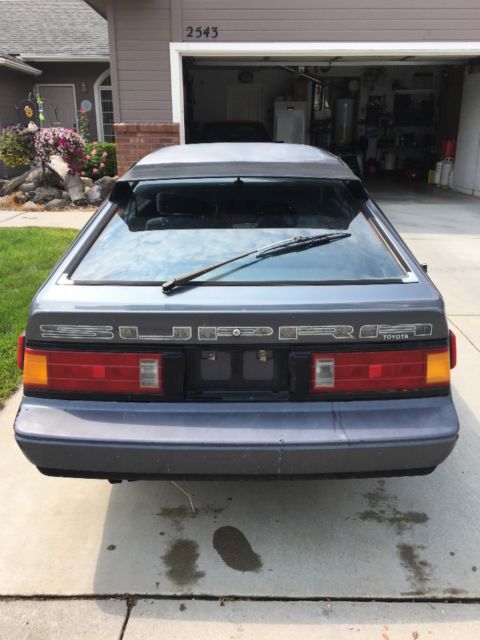 1984 toyota supra - needs some work!