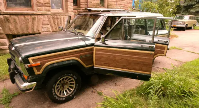 1991 jeep grand wagoneer - hunter green final edition - priced to sell !