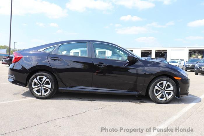 used 2017 honda civic lx sedan indianapolis, in 46240 for sale in indianapolis, indiana