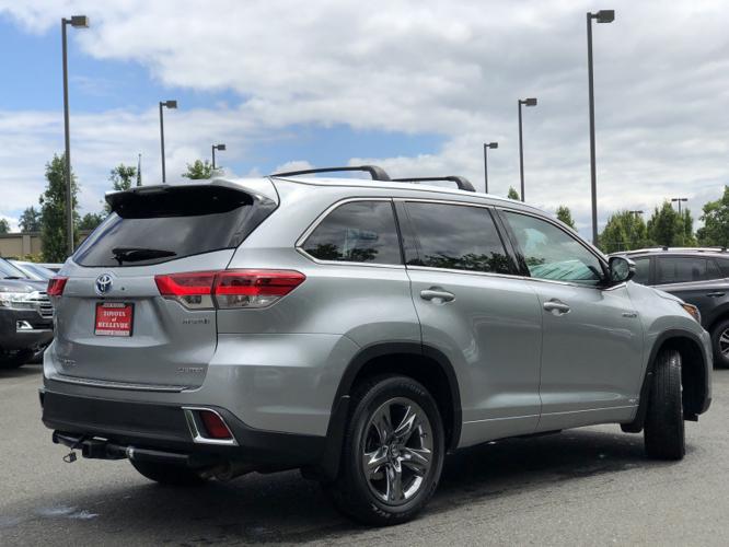 certified 2017 toyota highlander platinum bellevue, wa 98007 for sale in bellevue, washington