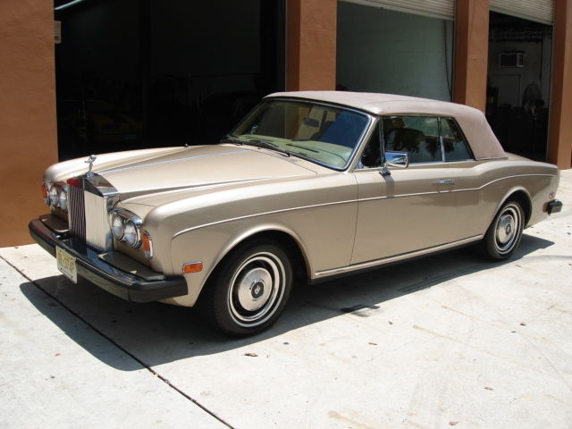 1983 rolls royce corniche 1 owner car