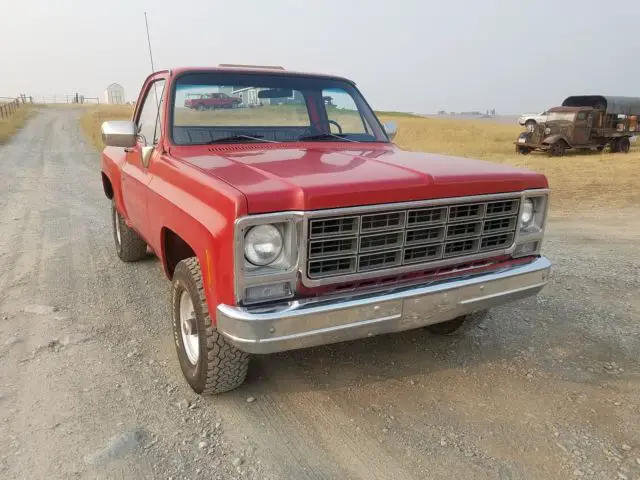1980 chevrolet k10 4x4 step side short bed chevy shortbox pickup truck! v8 clean