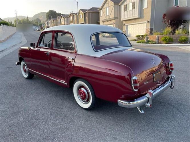 1958 mercedes-benz 180a in bennington, vermont