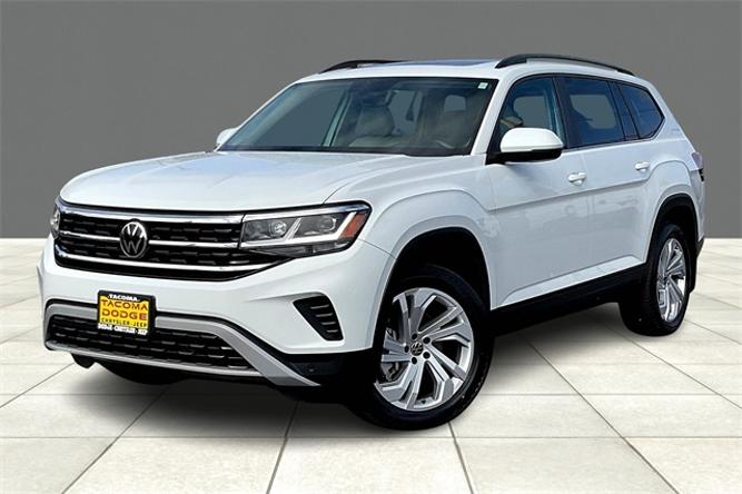 used 2021 volkswagen atlas 3.6l v6 se w/technology