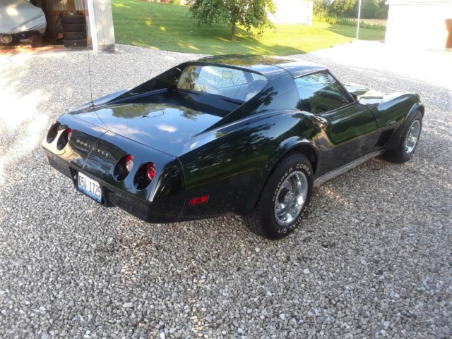 1974 chevrolet corvette stingray t-top coupe 4 speed manual l48 350