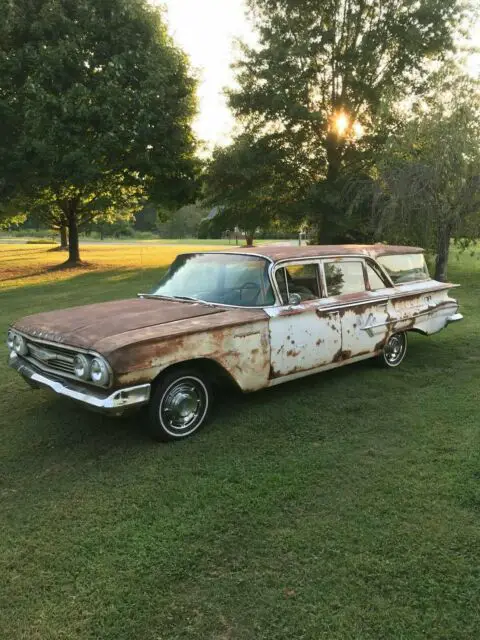 1960 chevy parkwood wagon rat rod