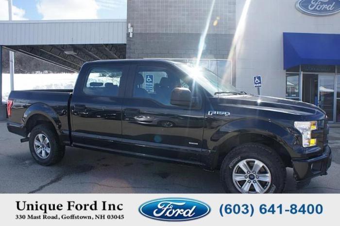 2015 ford f-150 xl 4x4 xl 4dr supercrew 5.5 ft. sb for sale in goffstown, new hampshire