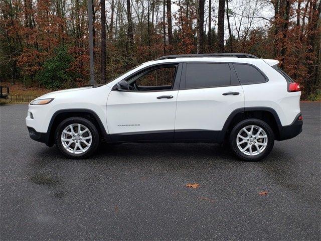 used 2017 jeep cherokee fwd sport macon, ga 31210 for sale in macon, georgia