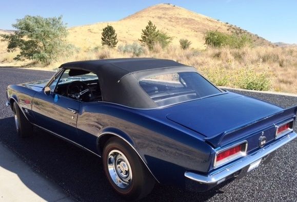 1967 chevrolet camaro convertible rs ss 396 big block