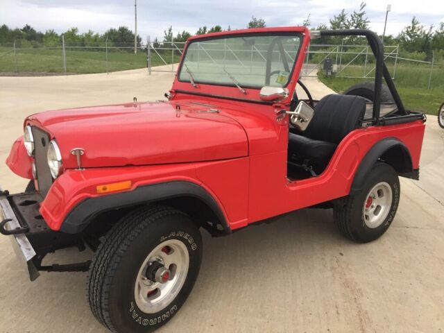 1975 cj5 jeep with v8 motor