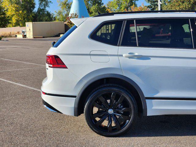 2021 volkswagen tiguan 2.0t se r-line black