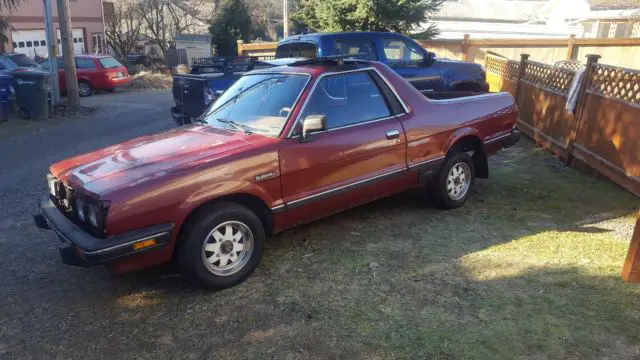 1984 subaru brat gl 4x4