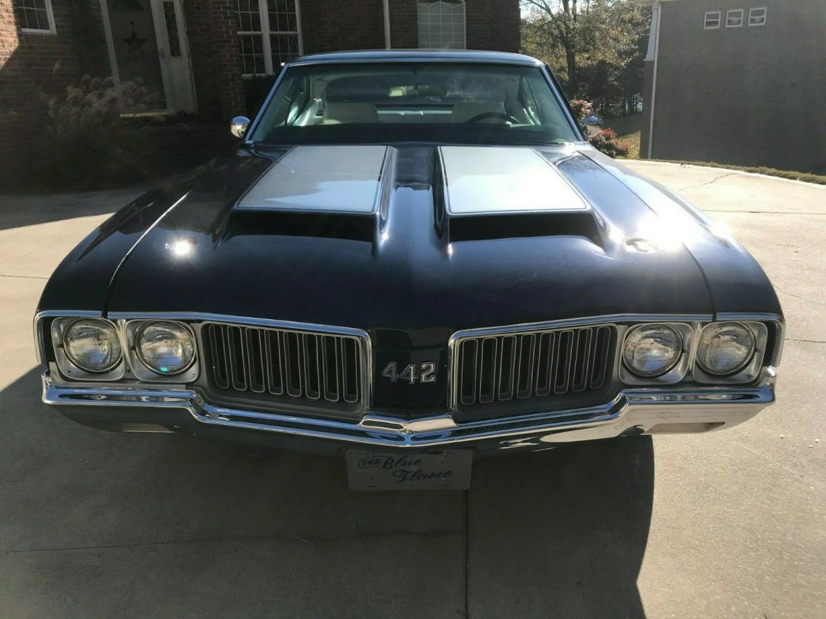 1970 oldsmobile 442 2 door base hard top - southern car - no rust