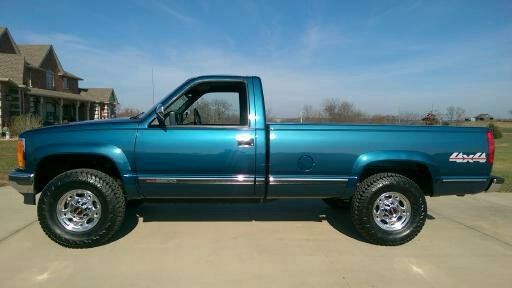 1990 gmc sierra sle c/k 3500 4x4,regular cab,single wheel 1 ton,restored!!,chevy