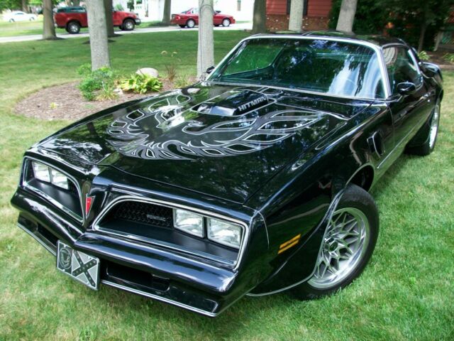 1978 pontiac trans am l78 400/auto t-tops ws6