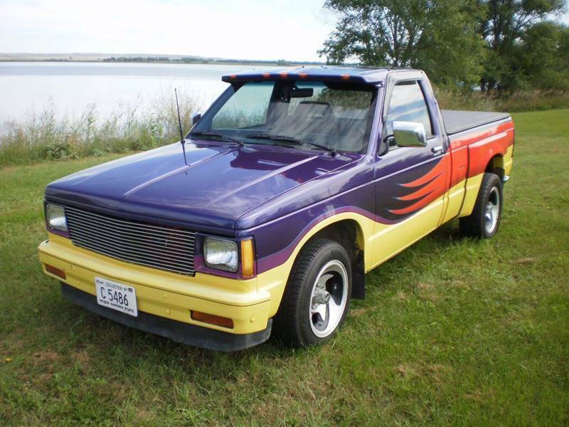 1985 chevy s10 street rod 327 v8 edelbrock 4v carburettor lund accessories!
