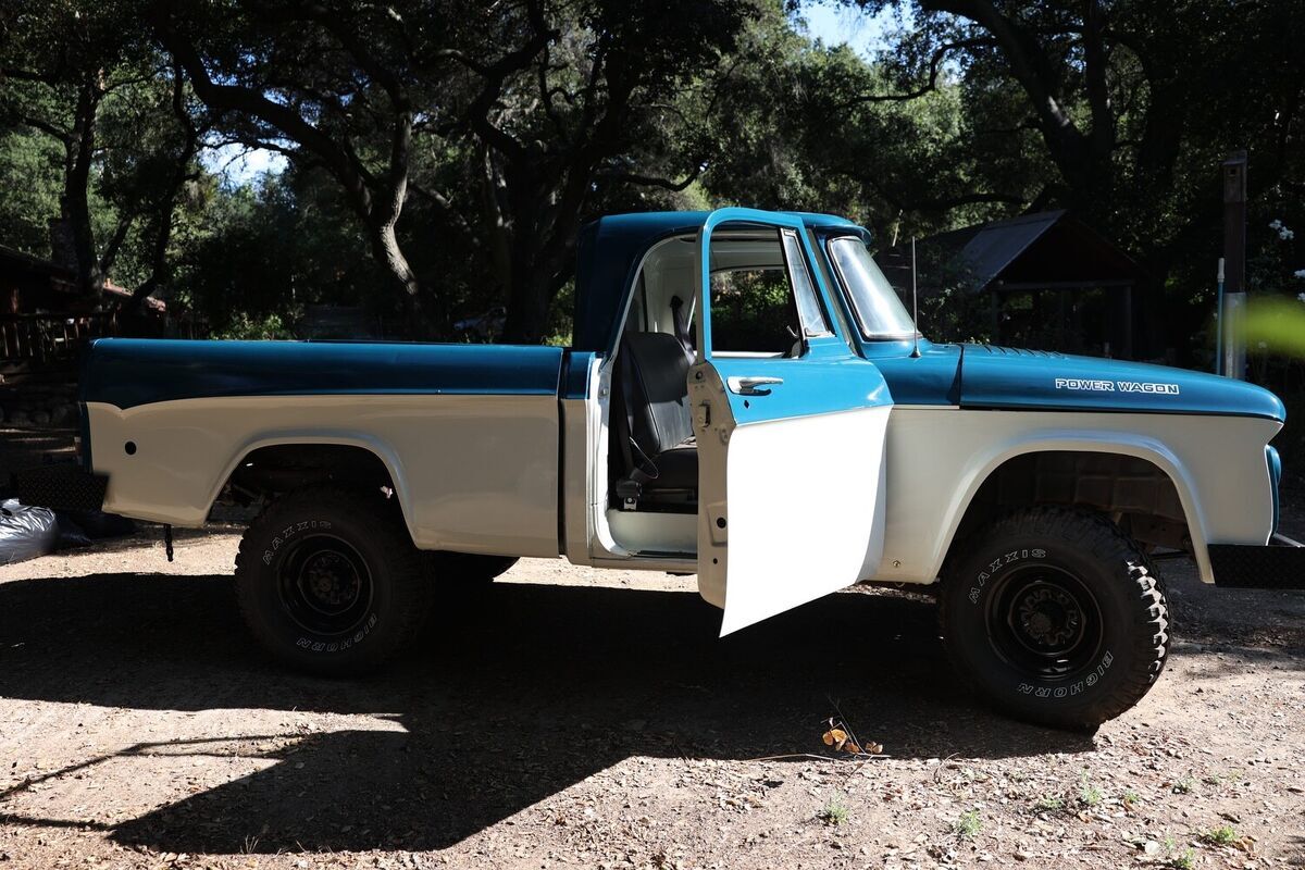 1962 dodge power wagon, classic truck, 4x4, manual, used, restored, classic