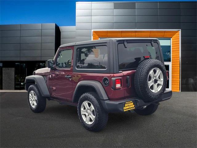 2021 jeep wrangler sport s