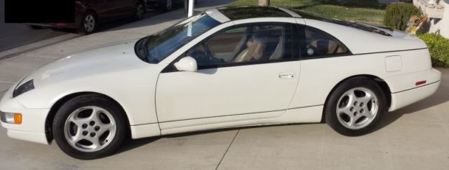 1990 nissan 300zx 2+2 gs pearl white