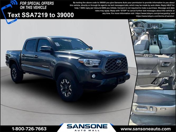 used 2023 toyota tacoma 4wd trd off-road