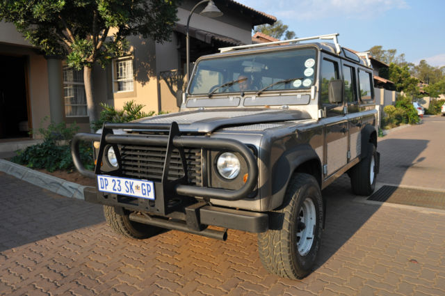land rover defender 110 with original v8 engine. 1991 model