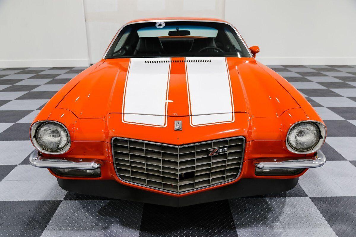 1972 chevrolet camaro 4 miles orange coupe 383 stroker v8 4 speed