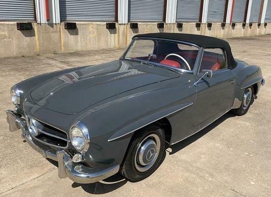 1957 mercedes-benz sl-class 190sl 68765 miles manual