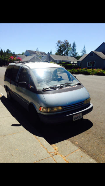 1992 toyota previa le awd van rare model runs but has intermitent wiring problem