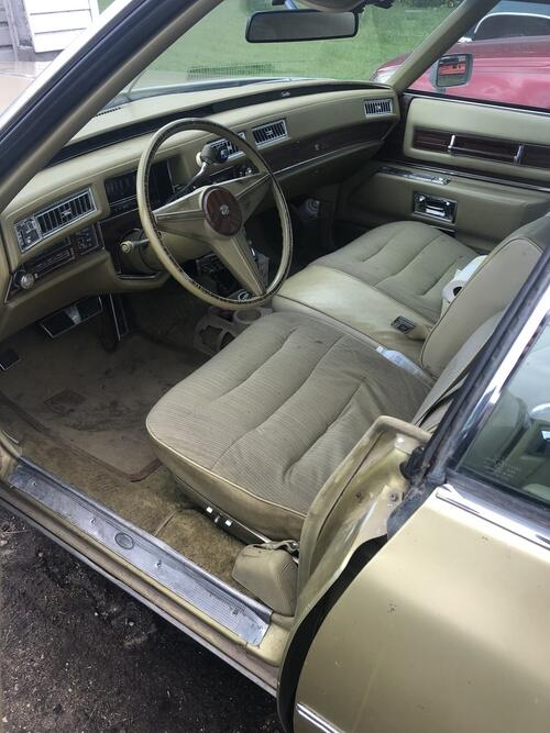 1976 cadillac sedan deville been sitting for many many years. in great shape, does