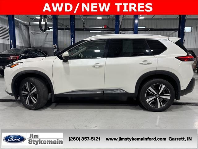 2021 nissan rogue platinum