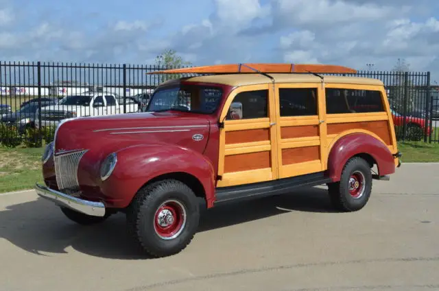1939 ford woody custom 4x4