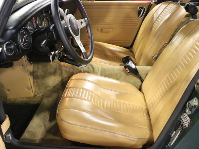 nice, clean & lots of recent work, 1500 cc, 4 spd, british racing green paint!!