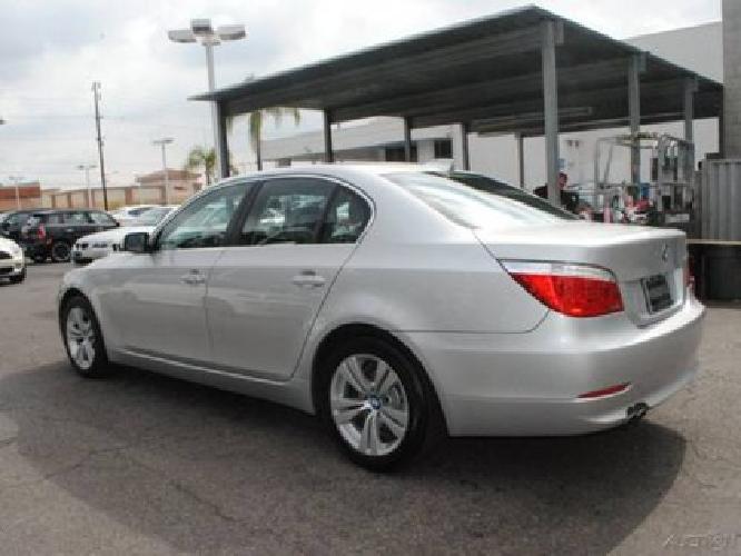 used 2009 bmw 528 i sedan silver/gray auto 38k miles cpo in monrovia, ca