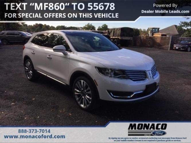 2016 lincoln mkx reserve awd reserve 4dr suv for sale in glastonbury, connecticut